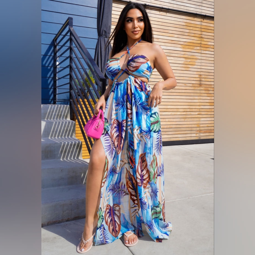 Fashion Nova Baecation Maxi Dress